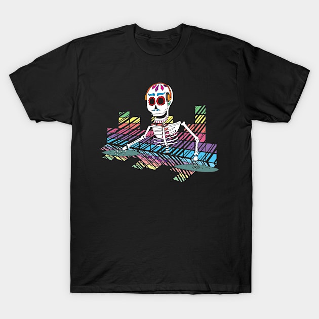 Dia De La Musica T-Shirt by lionwarrior